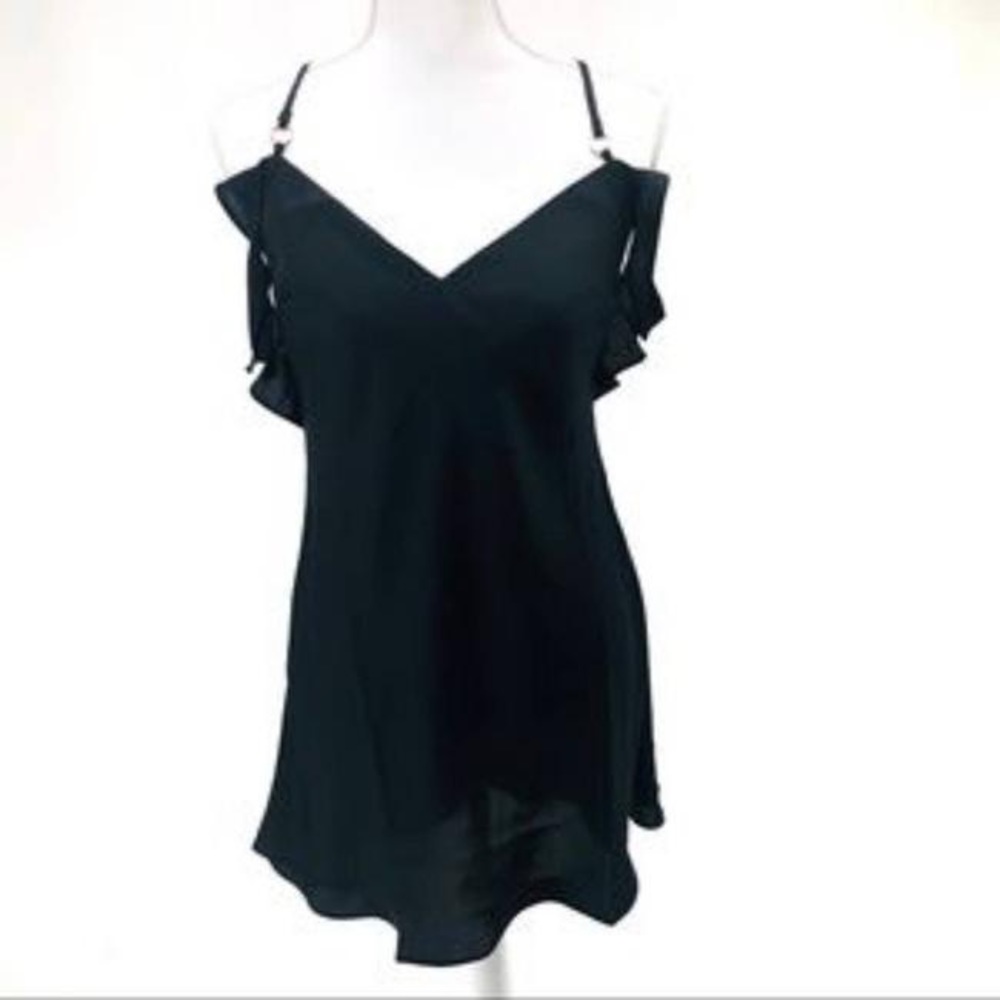 New with tags!! Free People black silk slip dress